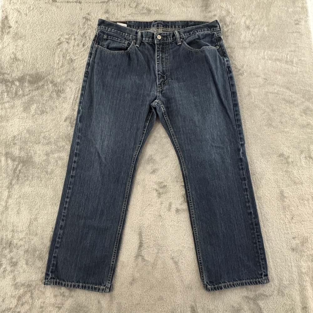 Levis‎ 559 Relaxed Straight Fit Jeans Mens 38x30 Dark Wash Blue Denim 00559-4010